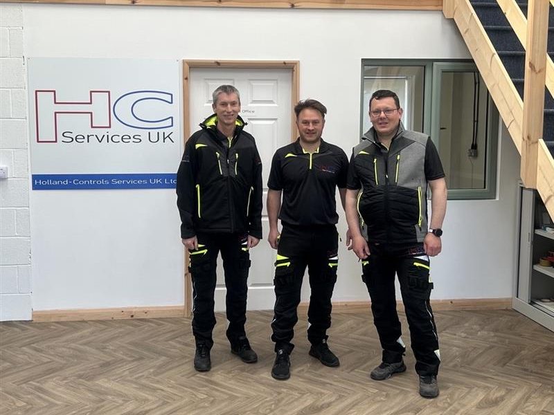 Alan, Kevin and Andy from the HC Services team